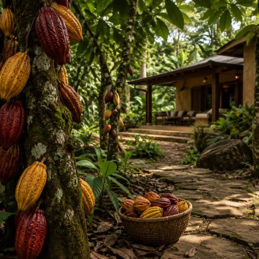 Harvest in the cocoa belt: the agri-luxury stays timed to the pod season